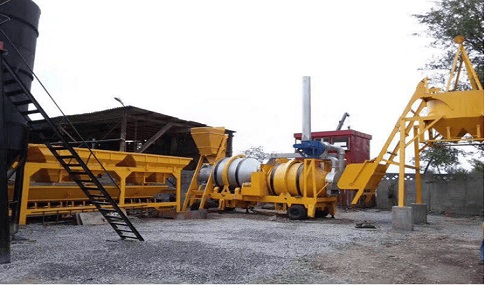 What is a mini drum mix asphalt plant?